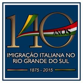 Selo 140 anos Imigraçao Italiana